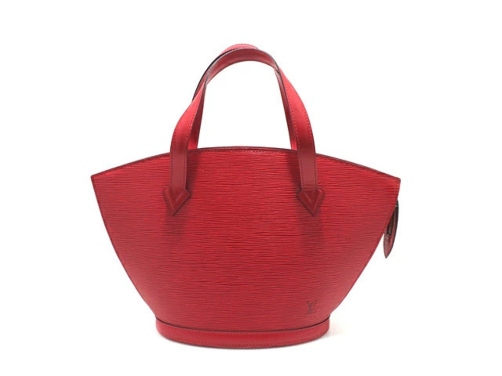 LOUIS VUITTON Bag Shoulder Saint Jacques Epi Castilian Red